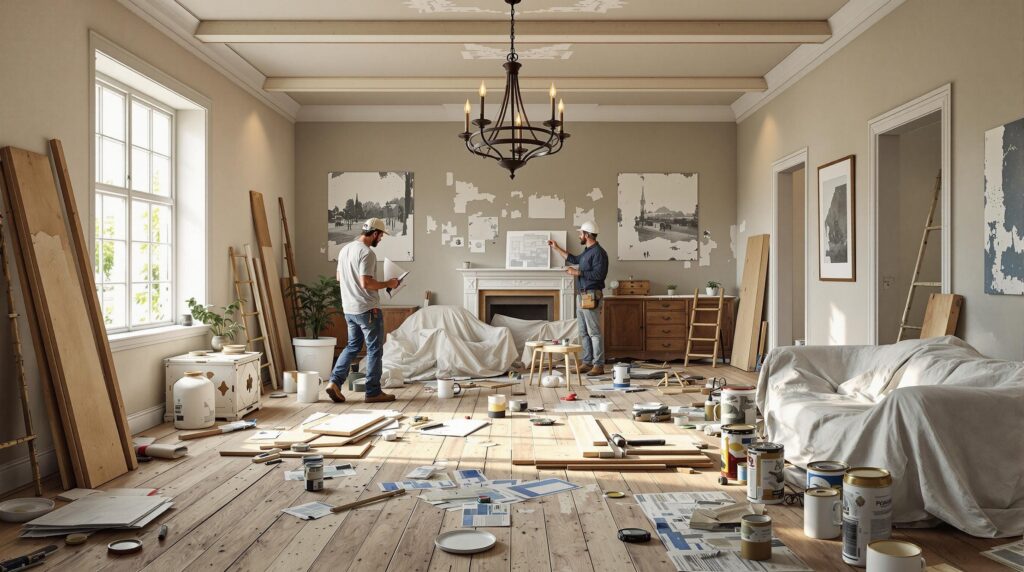 entreprise rénovation intérieur maison